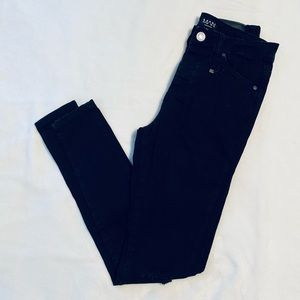 Boohoo Man Skinny Jeans With Slash Knees